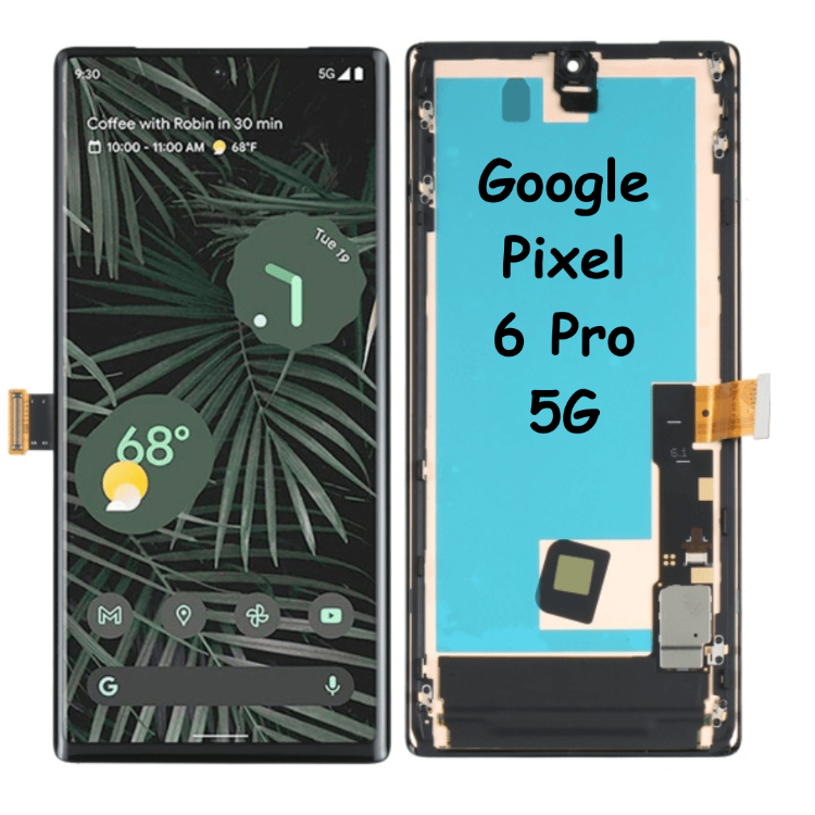 AMOLED Digitizer Touch Screen Full Assembly For Pixel 6 Pro 5G GLUOG G8VOU (without Fingerprint Sensor) (Premium) - Best Cell Phone Parts Distributor in Canada, Parts Source AMOLED Digitizer Touch Screen Full Assembly For Pixel 6 Pro 5G GLUOG G8VOU (without Fingerprint Sensor) (Premium) - Best Cell Phone Parts Distributor in Canada, Parts Source